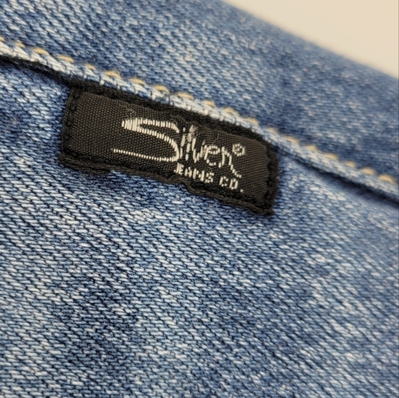 Silver Jean Co. Mom Jeans High Rise Tapered size 32 NWT - Picture 10 of 17